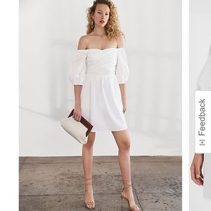 Express cross front dress